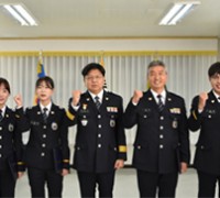 철원서, 파견근무자 복귀 및 신임 제298기 임용신고식 개최
