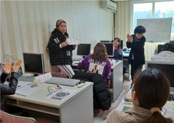 철원군가족센터, 한국어 대면수업 설레이고 기뻐